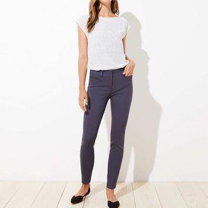 Coastal gray skinny pants from LOFT